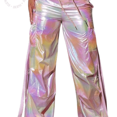PANTALON DE CARGO / HOLOGRAFICO FETIVAL/ MEDIUM