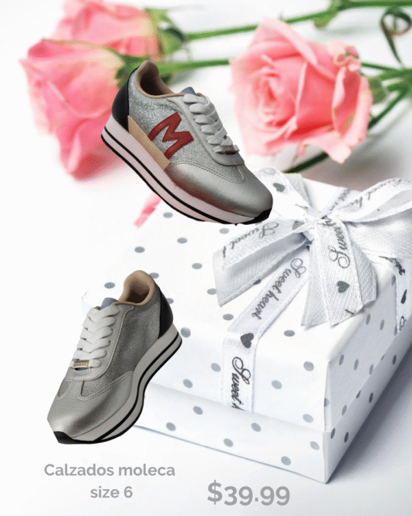 TENIS MOLECA  SIZE 6