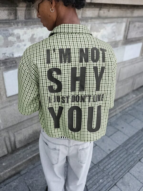 CAMISA CUADROS CORTE RECTO