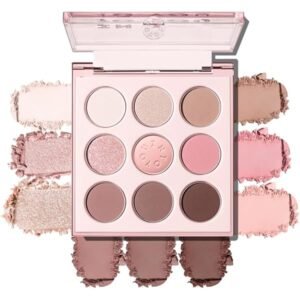Nicole Miller Golden Nudes Paleta de sombras de ojos, 0.58 onzas (paquete de 1)
