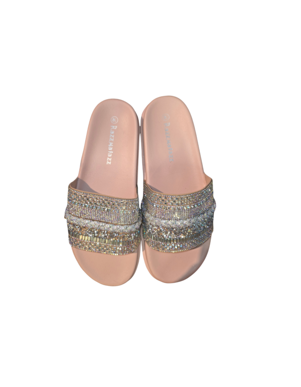 ZAPATILLAS  FLAT CON PIEDRERIA SIZE 8.5