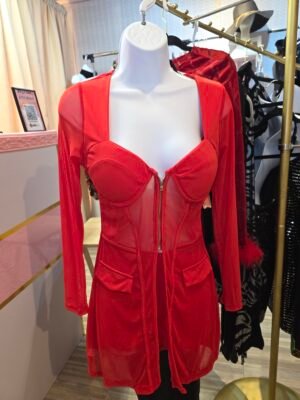 CONJ PANTALO ROJO /S