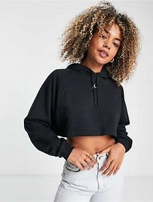 SUDADERA NEGRA MUJER M